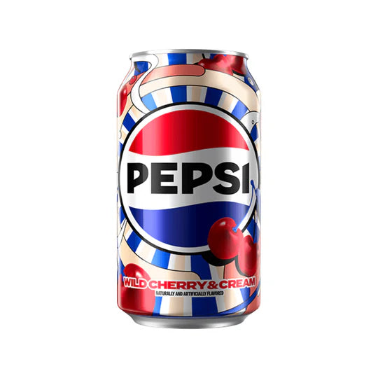 Pepsi – Wild Cherry & Cream – 330ml