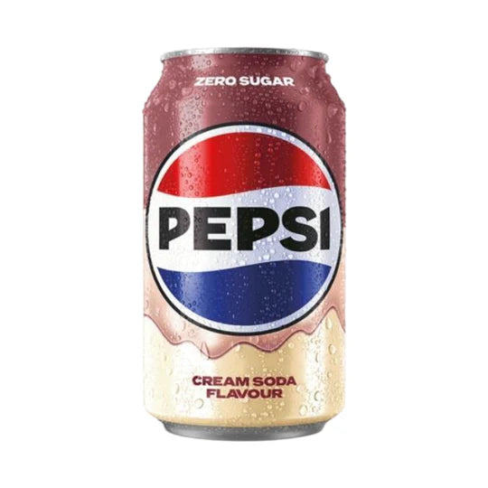 Pepsi – Cream Soda Zero Sugar – 330ml