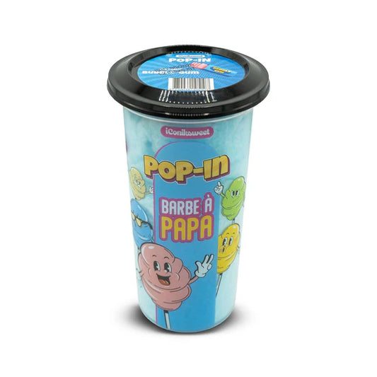 Barbe à Papa Bubble Gum – Iconiksweet Pop In (Pot 60 g)