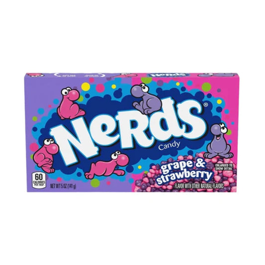Nerds Grape Strawberry 141g - Nerds Goût Raisin