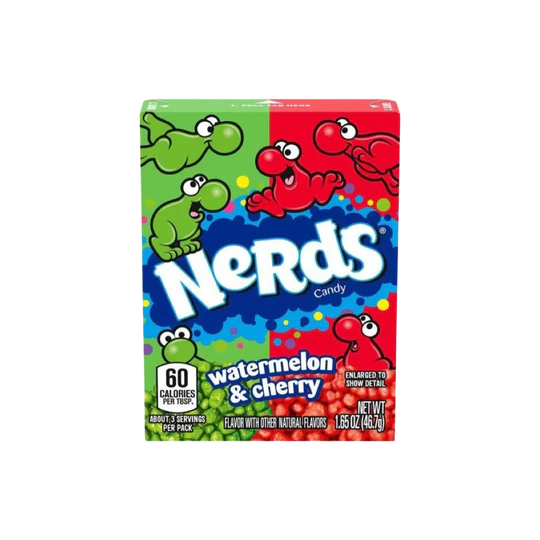 Nerds Pocket Watermelon Cherry 46,7g - Nerds