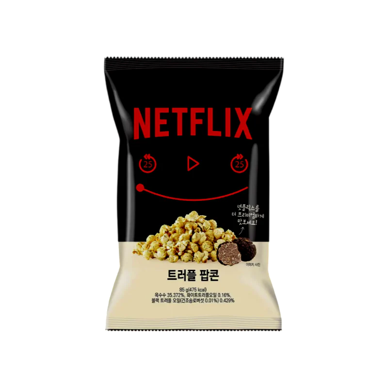 Netflix Truffle Popcorn – 85g | Popcorn Gourmet à la Truffe Noire