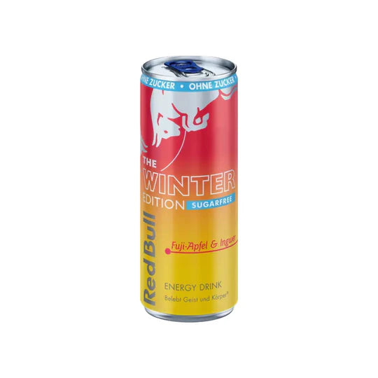Red Bull Winter Edition Pomme Fuji & Gingembre Sugarfree