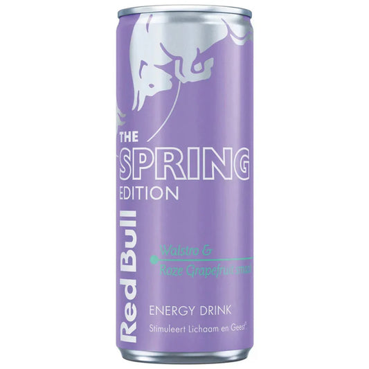 Red Bull Energy Drink Spring Edition – Woodruff & Pink Grapefruit – 250ml