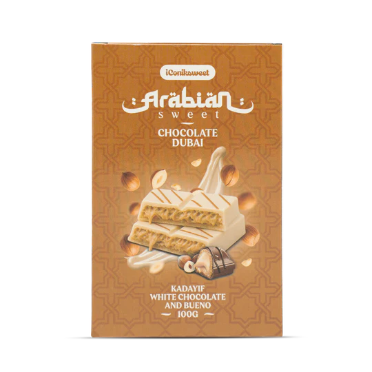 iConiksweet – Chocolat Blanc & Bueno – 100g