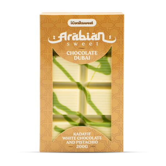iConiksweet – Chocolat Blanc & Pistache – 200g