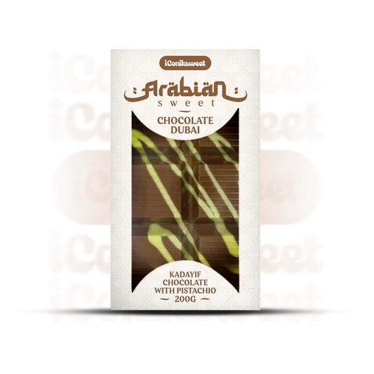 iConiksweet – Tablette Chocolat Dubai Kayadif – 200g