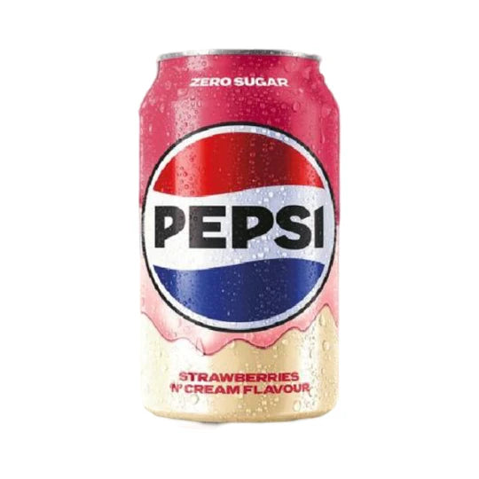 Pepsi – Strawberry Zero Sugar – 330ml