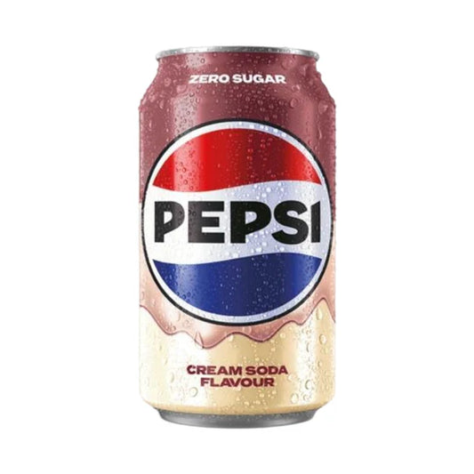 Pepsi – Cream Soda Zero Sugar – 330ml