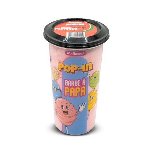 Barbe à Papa Pastèque – Iconiksweet Pop In (Pot 60 g)