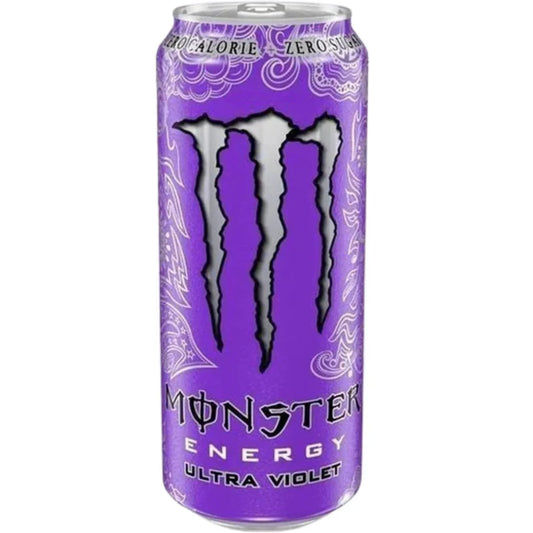 Monster Energy Ultra Violet – Zéro Sucre – 500ml