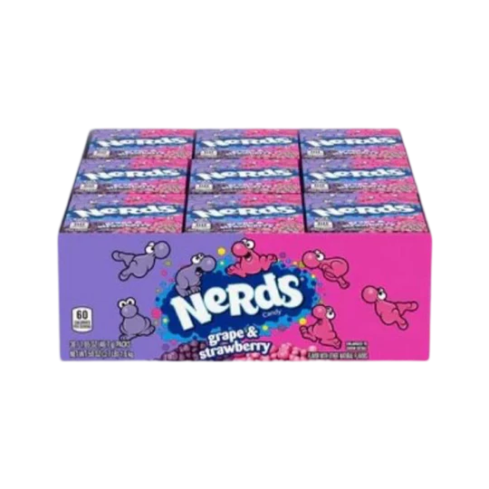 Nerds Pocket Grape Strawberry 46,7g - Nerds