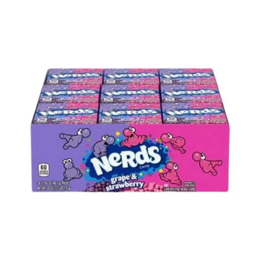 Nerds Pocket Grape Strawberry 46,7g - Nerds