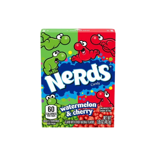 Nerds Pocket Watermelon Cherry 46,7g - Nerds