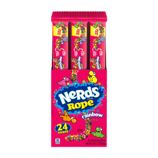 Nerds Rope Very Berry 26g - Nerds Rope Saveur Fruits Rouges