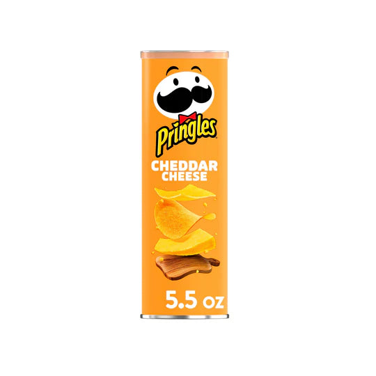 Pringles Cheddar Cheese – Chips au Fromage – 158g