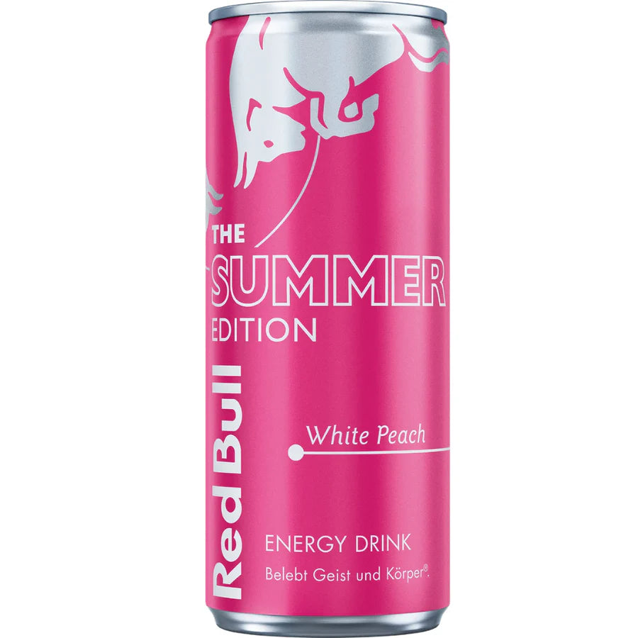 Red Bull Energy Drink Summer Edition – Pêche Blanche – 250ml