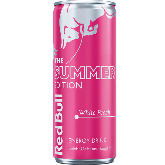 Red Bull Energy Drink Summer Edition – Pêche Blanche – 250ml