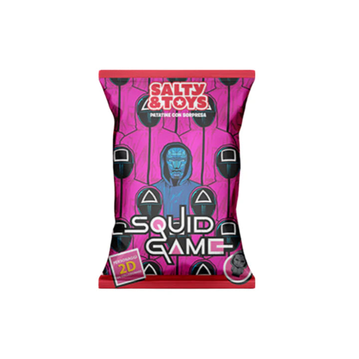 Squid Game Salted Potato Chips – Chips Salées Édition Limitée – 30g