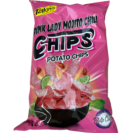 Takim’s Pink Lady Mojito Chili – Chips de Pommes de Terre – 100g