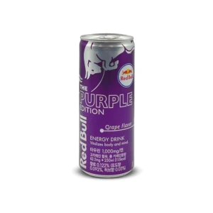 red bull purple edition grape flavor korea