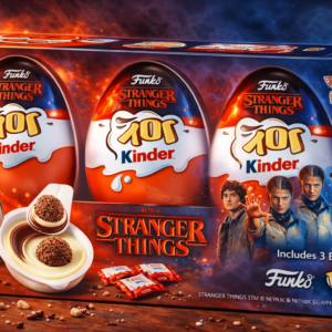kinder joy stranger things – boîte de 3 œufs (Édition limitée)
