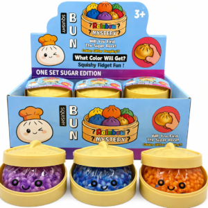 dumpling squishy bun pailleté petit format– anti stress kawaii
