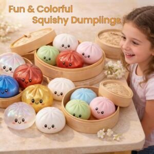 squishy bun série 3 grand format sluchi arc-en-ciel surprise